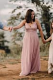 I normally wear a size medium in tops and dresses, I read reviews so I ordered a small, it was tight in the waist, but not too tight, it fit perfect! I absolutely loved this dress! - Kelsey W.