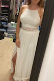 I ordered this outfit for engagement pictures but decided I wanted to go with something more dressy. This would still be nice for a beach vacation or summer date night though! I loved that the top is adjustable. You can tighten or loosen it as much as you want because it ties closed, and the straps can be adjusted too. - Whitney F.