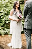 This is the best dress I've purchased from Lulus. The structure in the bodice is excellent, the color is gorgeous, and the cut is extremely flattering. It die run slightly big, but I didn't need to exchange it. I just had a tailor take up the straps and hem the bottom. It was a perfect dress for my elopement. - Kate S.
