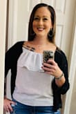 This top was perfect for my Friday night out! - Felicia G.