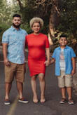 This dress was super comfortable and cute for my family pictures. The color was super cute! - Sendy C.