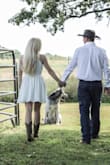Typically Lulus dresses fit me perfectly but this one is a little small around the waist.  A medium would be too large though. It was perfect for a country photoshoot.  It would be even more perfect for an engagement photoshoot.  :) - Alisha