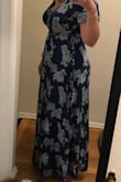 I'm surprised at how long it is! I'm 6ft tall and it almost touched the floor. Great dress! - Kelly K.