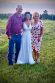 Purchased to wear for a simple vow renewal in a grassy field setting. Will have bottom hemmed just a bit. - Ashley W.