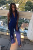 I love this jumpsuit! Hugs in all the right places and the perfect amount of sexy. It was a little long so I had it tailored, and now its perfect! - Kirsten