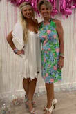 I loved this dress!  I'm smaller busted and can get away going bra-less without any mishaps.  Although this dress hangs off the body, it was the perfect fit to hang without feeling super exposed or cautious of a slip.  I loved the back as well!  A very dainty dress but great material and not see-through at all!  I wore it the first night of my Bachelorette weekend in Austin and it was perfect!  I'm saying it runs a little large only because it's a flowy dress.  I usually wear M from Lulus but am very glad I got a S in this one! - Candice H.