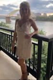 I wore this dress for my bachelorette party! It fit great and it was such a fun dress! I'm smaller in the chest so it was loose there but overall the fit was great! Would definitely buy again. - Lillyanne L.