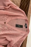 I was disappointed that it's not as pink as the picture. It's a bit darker pink, more like rose color. I kept it because it's still cute. - Dina K.