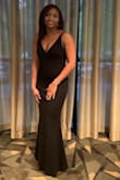 One of the best purchases ever! I was invited to a gala and I love a simple black dress. I dressed it up with rose gold jewelry and it was perfect. It made the curves pop in all the right ways. - Hope W.