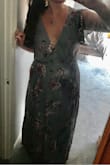 Love this dress! Can be dressed up or dressed down. Wore this for outdoor gatherings. Very comfortable and flattering. Only had to put a stitch in at the top so it would not plunge too low. - Jessica J.