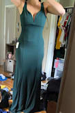 Beautiful dress! Very stretchy so order true to size or smaller for a more snug fit! - Adelaide R.