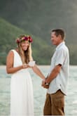 This dress was perfect for our 10th anniversary photos! - Jamie V.