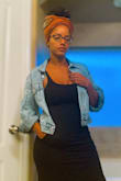 I needed a jacket to wear indoors since Texas likes to blast the AC since it's so hot outside all the time. I threw this over a spaghetti strap dress and was so comfortable. The looseness of the jacket is purposeful and actually made me feel cool and sexy wearing it! I'm loving this and can't wait to pair it with everything this fall. - Renee A.