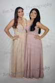 This dress was perfect, and the color is gorgeous. I loved that lulus has shoes that go perfect with it. My pictures came out beautiful. ( the dress runs long so you may need to alter if short than 5.8) - Sherry T.
