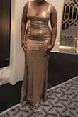 I felt like a Grammy! It was a little snug in the midsection, but I didn't have to change anything even at my height. - Stephanie L.