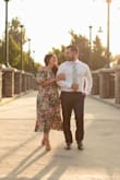 Loved this dress! I wore it for my engagement shoot and fell in love! It was a bit baggy on the top with the sleeves but minor detail. The length was perfect. - Lily F.