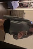 Love this pullover. I purchased a medium and honestly could have fit perfect in a small but I wanted it to fit more oversized. Soft and comfy. Perfect basic to throw on. End of the sweatshirt falls just below my belly button. - Mary M.