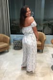 This was perfect for my vacation. It's double lined, so no worrying about seeing underclothes. - Kathryn P.