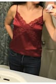Love this cami! It can be dressed up or down & fits true to size. - Jordan U.