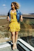 A really cool jacket.
I got a lot of compliments when I wore it.
Stunning in combination with a dress and also with pants. - Taly S.