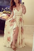 I ordered two dresses from Lulus, with the intention of wearing one of them for my engagement photos. I ended up loving them both, but didn't wear this one because I felt like I needed to even out my tan first! The dress is super cute and sexy though. Love the quality! - Lauren S.