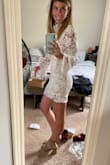 This dress is BEAUTIFUL! The lace is high quality and the bell sleeves are so unique. It's the perfect dress for my up-coming bachelorette party! Can't wait to wear it. - Lexi B.