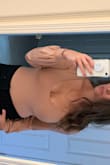 Material really hides any stomach flaws. And my boobs look fantastic!!  Want to order in another color. - Lisa G.