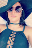 I have very sensitive skin when it comes to the sun. This hat protects my face and looks adorable! I get so many compliments! I'm going to buy another hat from this site soon! - Leslie H.