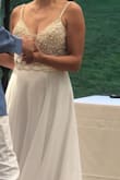 It was absolutely stunning!
It was true to size, and the material was nice quality. The bottom part was slightly see through, but nothing unmanageable with the right undergarments. - Shelly V.