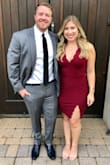 This fitted dress was fun, flirty and perfect for the occasion. I was debating between a small and medium for this dress and I am glad I chose a medium. - Lauren M.