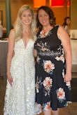 One of my favorite dresses ever ordered from Lulus. Wore it to my rehearsal dinner and got endless compliments on it's unique yet timeless look. Hit me right at the shin, snug to my rib cage but not too tight, and love the ivory/off white color. Was afraid the flowers would make it look too "little girl-ish", however it didn't at all. Definitely recommend. - Emily K.