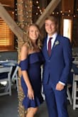 I got this dress for a wedding and it looked STUNNING. I had some issues with it getting lost in the mail, but customer service was SO helpful and sent me a replacement with expedited shipping so it'd come in time. It looks amazing, fits perfectly, and it stayed up all night through some crazy dancing!! If you're eyeing this, BUY IT!! - Julia M.