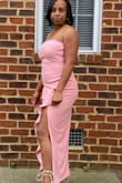 I brought a large and was worried it wouldn't fit but thank you lulus is was true to size fit perfect! - Toni A.