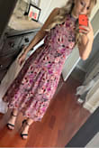 It was perfect dress for my daughters baptism it covered me in all right places but was so chic n classy ! It was extremely comfortable and received so many compliments ! - Kristina C.
