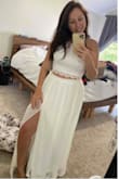 This two piece is amazing. Can be dressed up or dressed down! - Amanda S.