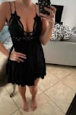 Wore it for my bf's birthday get away in the keys. The only size available was a small, I'm typically a medium but the fact that it was tight in the chest, and flowy made it a good fit. - Nicole S.
