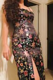 Cute dress! Love the material. Although the top around the chest does not line up very well. I will have to steam or iron it to see if it can be fixed...Just a bit wrinkly - Jenny L.
