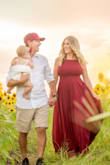 This dress was perfect for our family photo shoot. Flowy and flattering. I felt very comfortable. - Linnell S.