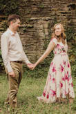 Ordered this dress for my engagement photos, and the medium fit perfectly! I only needed to steam it to get the wrinkles out from shipping. The dress was well worth the money and so lovely! - Tierra F.