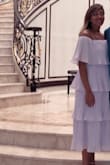 Loved the color and the style of this dress! It is stretchy so I wore this when I was only 10 weeks pregnant but I could have definitely worn it if I was bigger and it still would have been comfortable! - Jasmin V.