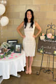 I ordered this dress as a bridal shower dress. It fit a little bigger in the lower back, just because my butt/hips are a little bigger than my waist, so I had that taken in. Other than that, I absolutely loved it and the the fit!! - Hanna S.