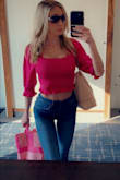 New favorite blouse! So beautiful and love the color too. - Ashley B.