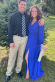 Such a beautiful dress!! Perfect for a fall wedding! I did find it a smidge tight in my upper arms but my arms are a little big. Highly recommend this dress! - Megan C.