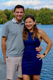 What I love most about this dress was how it's adjustable in the back. When I first tried it on, it didn't look that great on me, but once I tightened the straps, it did wonders! Wore it for my anniversary and loved it. Cute scalloped look, not too short. It was perfect color for the Fall. Highly recommend! - Annie S.
