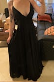 All of their dresses run small it seems. This is one of 3 I ordered, and I had to return them. The measurements on the size chart are not accurate at all. I'm 36C with a 29 inch waist and this was almost impossible to zip up. I felt like a stuffed sausage which sucks because I did like the material. - Camilla M.