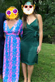 Super cute and classy! Love the knee length and wrap tie. The material is a very nice satin, looks more expensive than it is! Would definitely recommend for a nice occasion - Kim K.