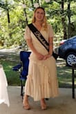 I wore this to my bridal shower and it was so beautiful! All my friends loved it and I felt like a fairy and still very bridal - Em C.