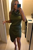 This dress fit perfectly! The material was high quality and it was definitely worth the price! Perfect fall wedding dress! - Nicolette D.