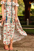 When I wore this dress it made me feel confident and beautiful! It was flowly, beautiful, and very comfortable!! A great dress to have in your closet. :) - Ashley N.