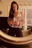 Love this sweater! It's super soft, and hangs off the shoulder sometimes, which I love. Color is also beautiful. - Eden M.